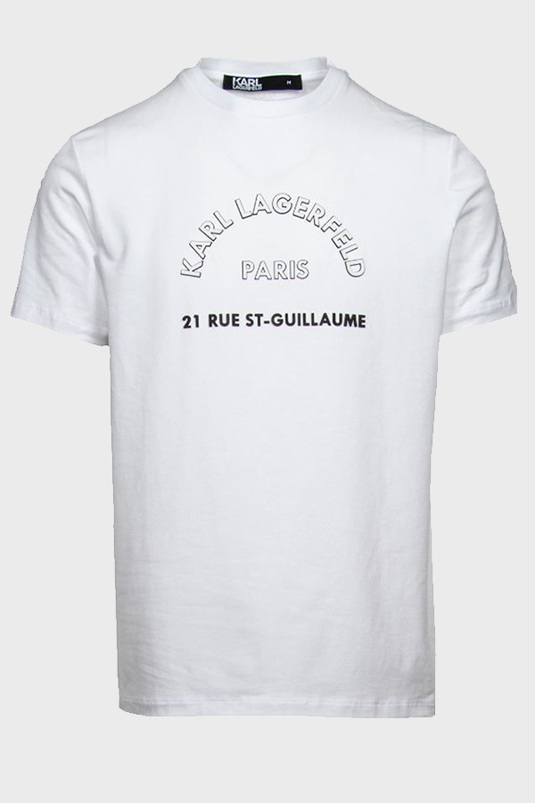 T-SHIRT KARL LAGERFELD - 10 WHITE